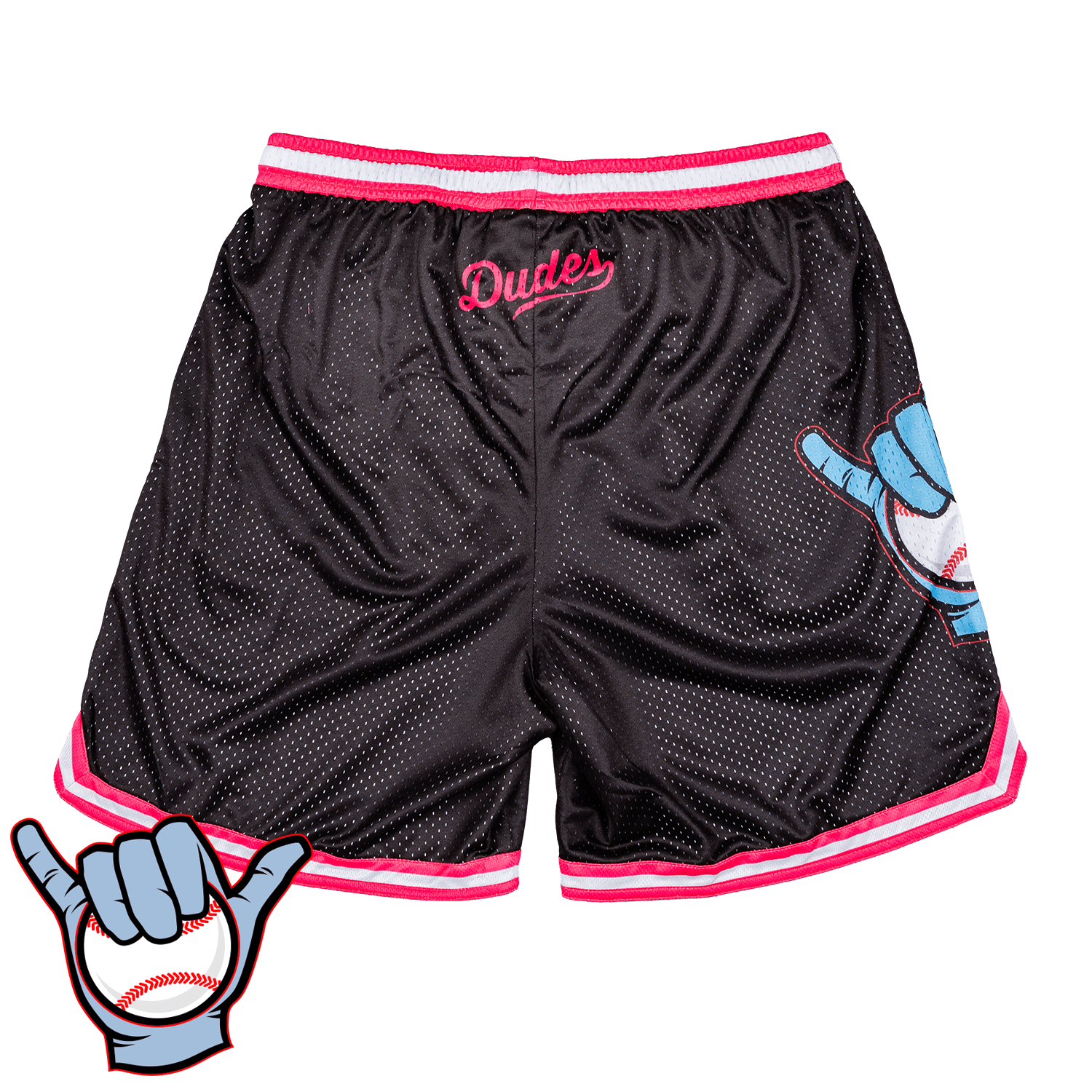 Dudes Mesh Lifestyle Baseball Shorts
