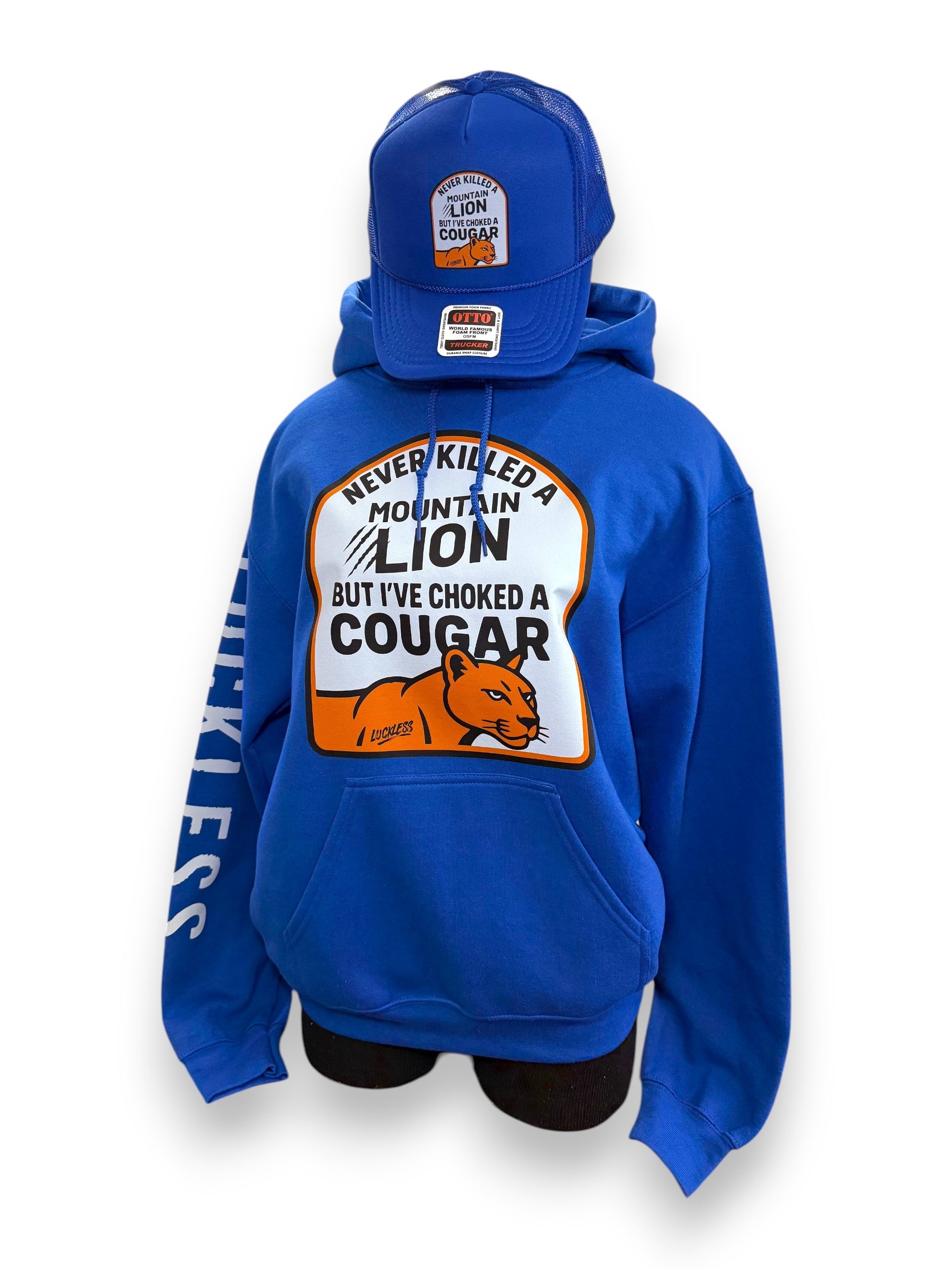 Choked a Cougar Hoodie