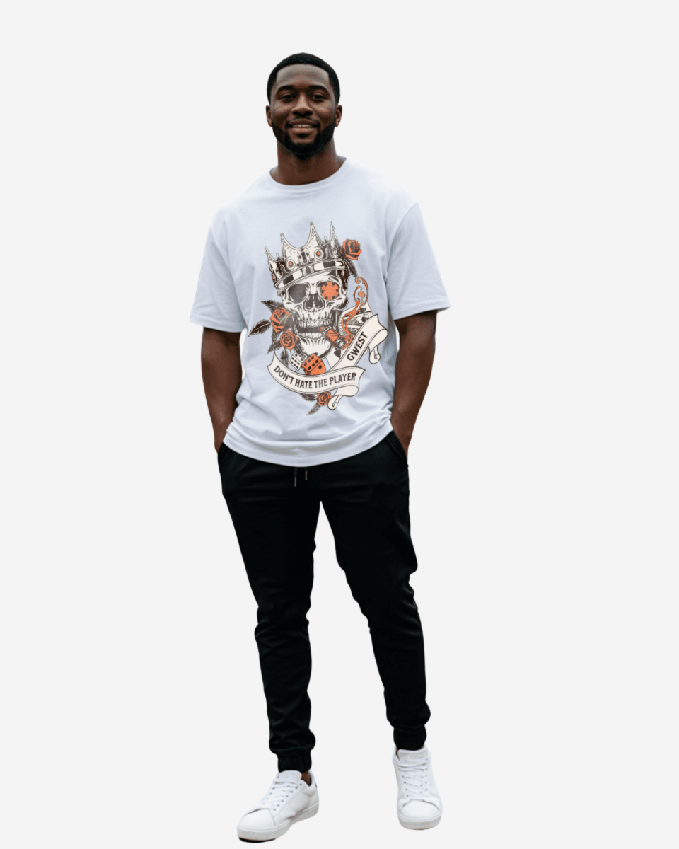 G West Don't Hate Player Oversized Men's T-Shirt
